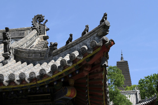 寺院飛檐