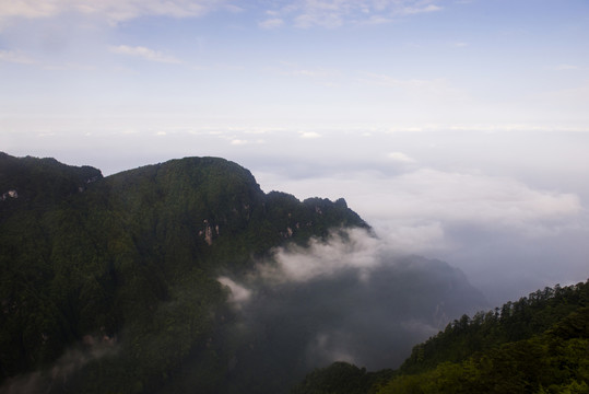 四川峨眉山云海
