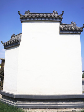 白墻 影壁