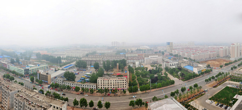 全城俯視圖  城市建筑