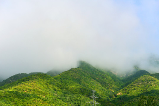 山峰云海