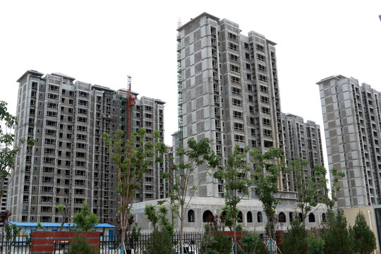 高樓建筑施工