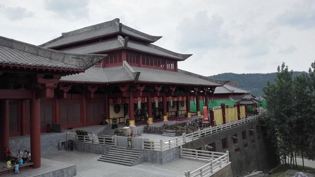 橫店影視城秦王宮
