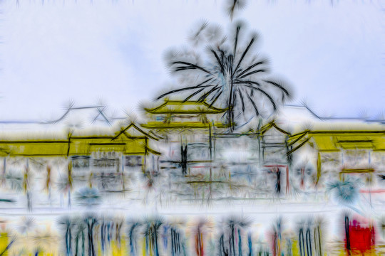 抽象畫