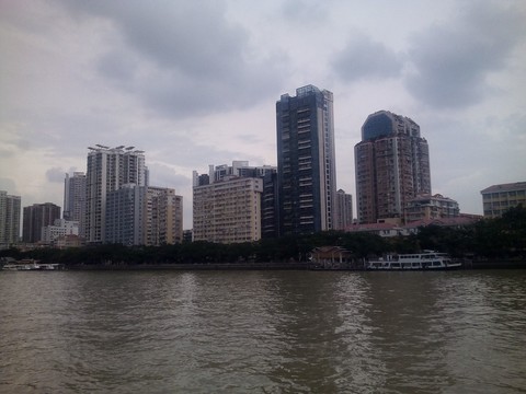珠江對岸風景