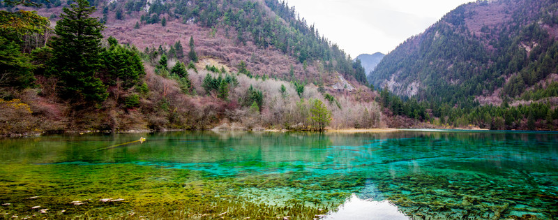 五花海全景圖