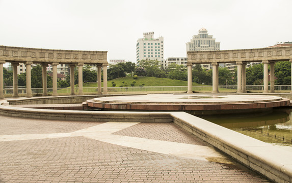 人民廣場公園特色建筑