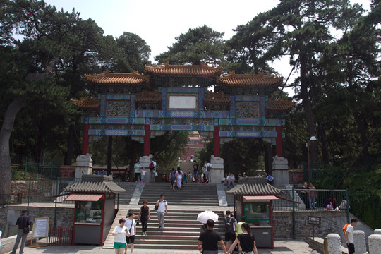 頤和園 慈福 牌樓