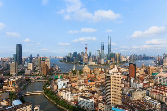 上海陸家嘴風光