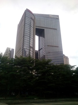 威斯汀酒店全景