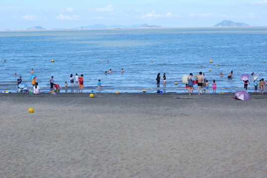澳門路環(huán)島黑沙海灘局部