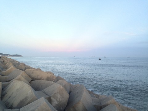 海景堤壩