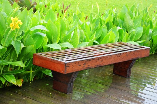 公園里的長椅