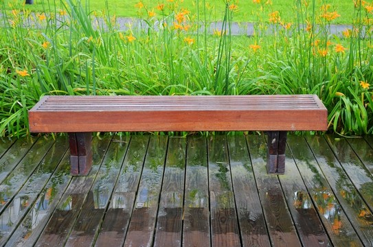 公園里的長椅
