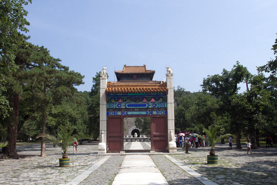 十三陵長(zhǎng)陵 二柱門(mén)