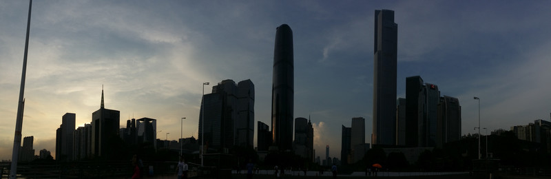 全景晚景