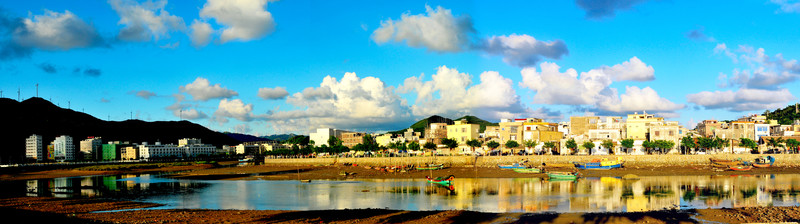 浪漫風情小鎮(zhèn) 漁港 海濱小鎮(zhèn)