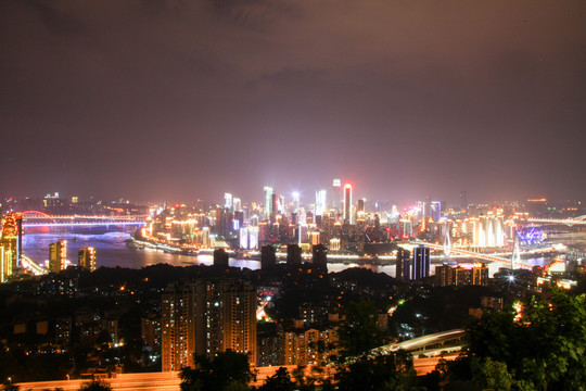 重慶都市夜景