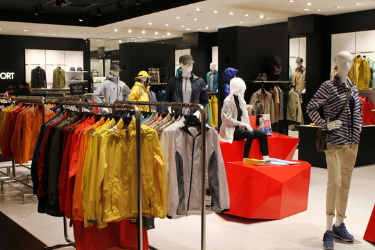 休閑服裝店