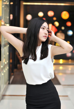 美女時尚造型寫真