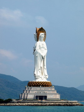 三亞南山寺觀音像