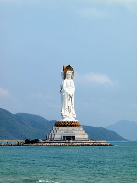 海南南海觀音像