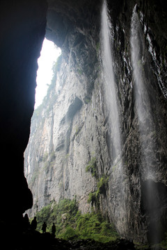 重慶武隆天坑天生橋
