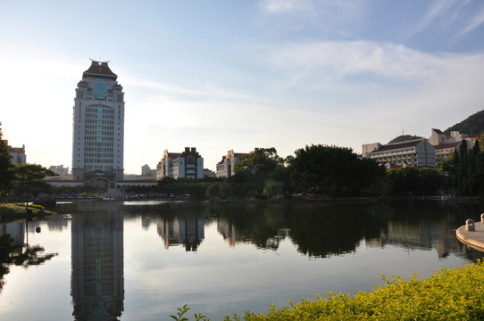 湖景風光