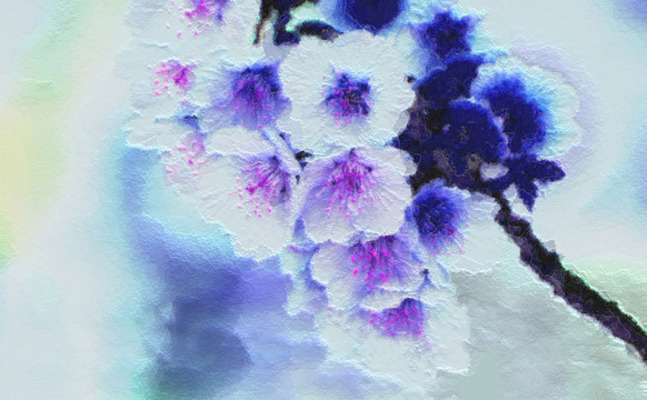 花卉裝飾畫(huà)