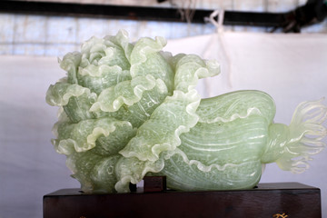 白菜 大白菜 百財 玉石 珠寶