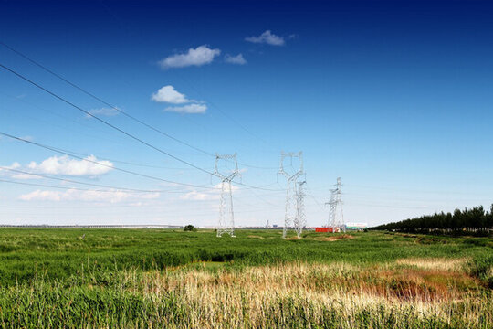 供電 高壓線 電塔 鐵塔 電力