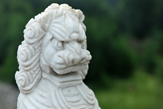石獅  石頭雕刻