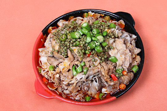 青椒肥牛