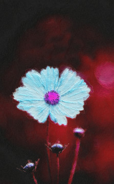 花卉裝飾畫