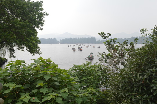湖景
