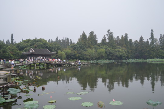 湖景