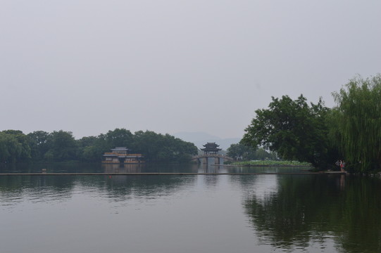 湖景