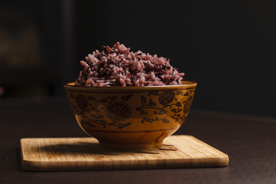 黑米飯