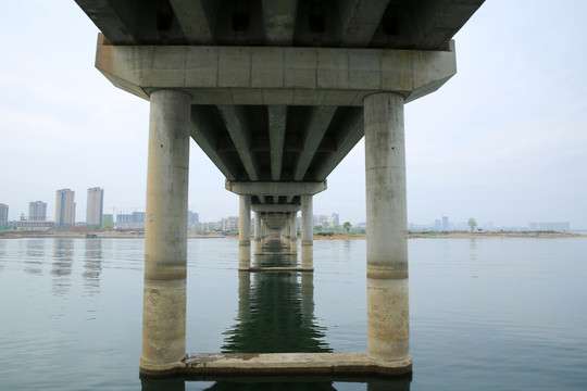 橋 大橋 橋梁 江河 城市