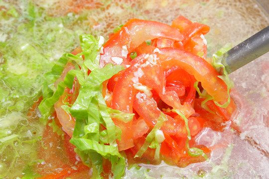 農(nóng)家菜 番茄雞蛋湯