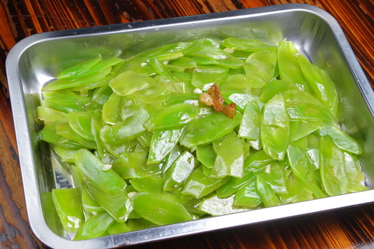 農(nóng)家菜 蒜蓉炒萵筍片 萵筍