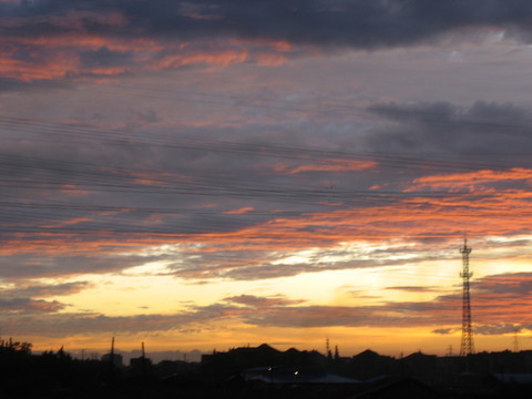 紅霞