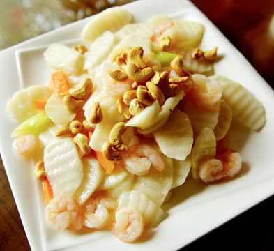 山藥腰果蝦仁