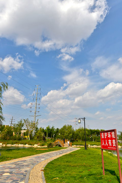 城市湖泊風(fēng)光 金水湖風(fēng)光