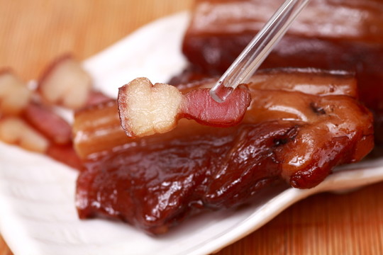 臘肉特寫