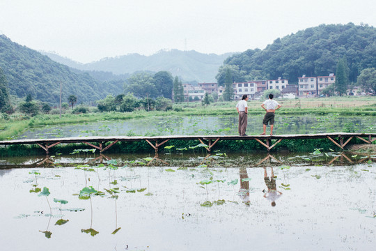 景德鎮(zhèn)近坑田野風(fēng)光