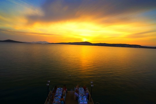 愛琴海夕陽(yáng)