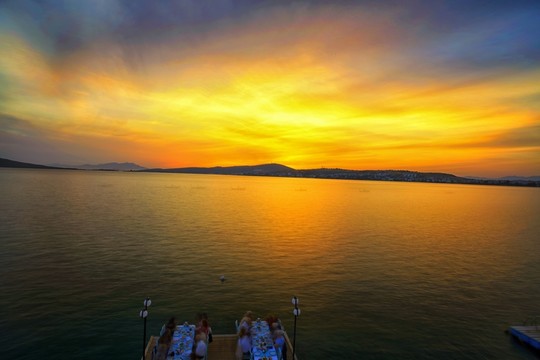 愛琴海夕陽