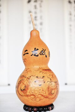 烙畫葫蘆 工藝葫蘆