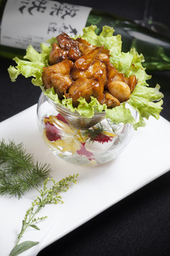 醬燒雞肉